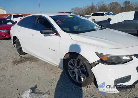 2016 Chevrolet Malibu 1Fl из США, поврежденный, VIN 1G1ZC5ST3GF212524